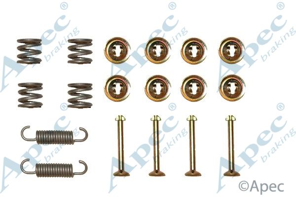 APEC BRAKING Комплектующие, тормозная колодка KIT617